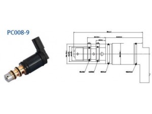 DENSO (VW , AUDİ , SEAT , SKODA) ELEKTRİKLİ VALF